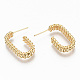 Серьги-кольца из латуни KK-R117-018-NF-3