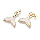 Кулоны из латуни с микропаве KK-R122-017-NF-2
