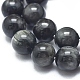 Бусы натуры ястребиный глаз G-D0001-22A-10mm-3