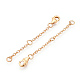 Удлинитель цепи из латуни KK-ZX024-35G-B-1
