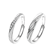 Серебряное кольцо Мебиуса s925 PY4355