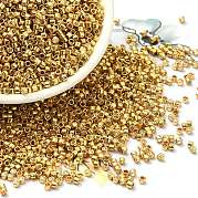 Гальванизируйте стеклянных шариков семени SEED-S042-01B-12