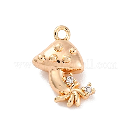 Латунные микро проложить кубического циркония подвески KK-D288-06G-1