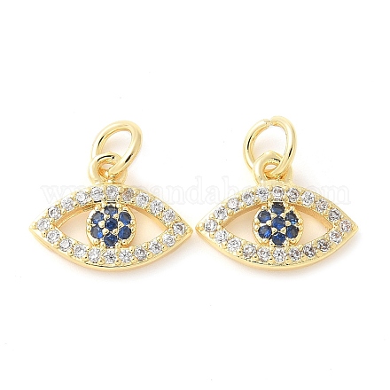 Латунные микро проложить кубического циркония подвески KK-U056-28G-1