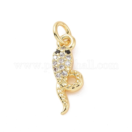 Латунные микро проложить кубического циркония подвески KK-C012-45G-1