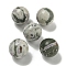 Natural Peace Jade Round Ball Figurines Statues for Home Office Desktop Decoration, 20mm
