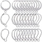 3 Style 304 Stainless Steel Leverback Earring Findings, with Loops, Stainless Steel Color, 14.5~16.5x10~12x2mm, Hole: 1~1.5mm, 40Pcs/style
