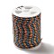 4-Ply Polycotton Cord Metallic Cord, Handmade Macrame Cotton Rope, for String Wall Hangings Plant Hanger, DIY Craft String Knitting, Royal Blue, 1.5mm, about 4.3 yards(4m)/roll
