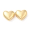 Brass Beads, Cadmium Free & Nickel Free & Lead Free, Heart, Real 18K Gold Plated, 10x11.5x6mm, Hole: 1.2mm