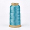 Polyester Thread, for Custom Woven Jewelry Making, Dark Turquoise, 0.7mm, about 310m/roll