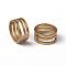 Brass Buckling Ring Tools, Assistant Tool, for Open and Close Jump Rings,  Raw(Unplated), Nickel Free, about 17mm inner diameter