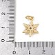 Латунные микро проложить кубического циркония подвески KK-H077-02G-05-3