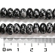 Синтетические снежинки из обсидиана G-D077-E01-03-5