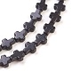 Синтетических нитей бирюзовые бусы TURQ-G112-8x10mm-10-3
