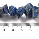 Сырой грубый натуральный лазурит бисер прядь G-P528-A14-01-3