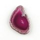 Окрашенные смешанная форма естественный агата Gemstone большие подвески G-R300-08-3