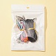 Изготовление ожерелья из вощеного хлопкового шнура DIY-FS0003-92-3