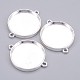 Сеттинги для коннекторов (кабошон) X-TIBE-C074-S-FF-1