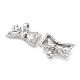 Латунные микро проложить кубического циркония подвески KK-C051-45P-2