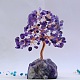 Украшение дисплея натуральным аметистом TREE-PW0001-28C-1