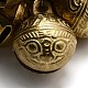 Латунные подвески-колокольчики KKB-A003-20mm-3