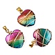 Подвески lampwork GLAA-T023-05K-2