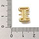 Латунные микро-паве кубические цирконии буквы соединения X-KK-I717-04I-3