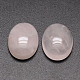 Овальные кварцевые кабошоны натуральный роза G-K020-20x15mm-07-1