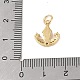 Латунные микропаве прозрачные кубические циркониевые подвески KK-E111-32I-G-3