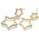 Серьги-гвоздики из латуни KK-N232-104G-NF-2