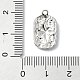 Подвески из нержавеющей стали 304 с защитой от потускнения STAS-L022-444P-3