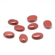 Синтетические голдстоуновские кабошоны G-T020-13x18mm-22