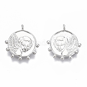 Латунные подвески KK-R126-021-NF