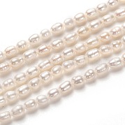 Нити из натурального культивированного пресноводного жемчуга PEAR-L033-58-01