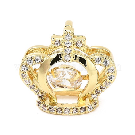 Латунные микро проложить кубического циркония подвески KK-L229-029G-1