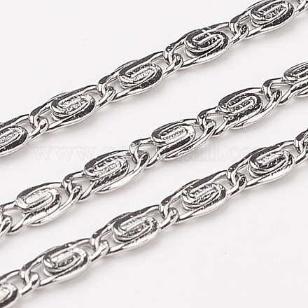 Устойчивые к потускнению цепи из нержавеющей стали 304 lumachina CHS-L015-42-1