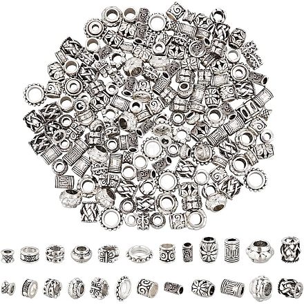 180шт 12 стильные бусины из сплава в тибетском стиле FIND-NB0002-86-1
