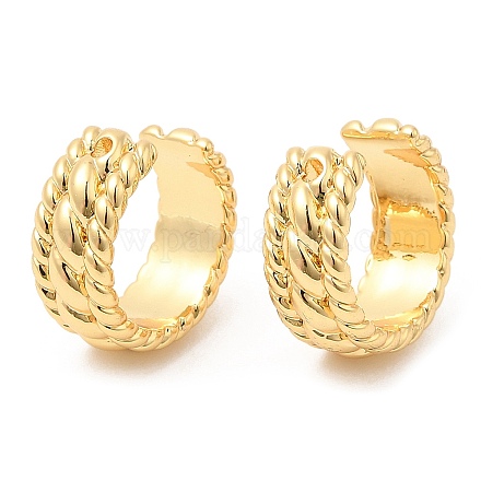 Серьги-манжеты из латуни EJEW-K251-20G-1