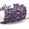 Natural Amethyst Beads Strands, Faceted, Round, 4~4.5mm, Hole: 0.7mm, about 95~96pcs/strand, 14.96