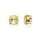 Preciosa® MAXIMA Crystal in Sew-On Cup, Czech Crystal, 719 37 085 Chaton(Round), Golden, 80100 Jonquil, SS29(6.15~6.35mm)