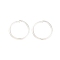 Brass Open Jump Rings, Cadmium Free & Lead Free, Silver, 12x1.2mm, Inner Diameter: 9.5mm, about 1470pcs/500g