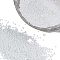 FINGERINSPIRE 11200pcs 12/0 Glass Seed Beads Opaque Color (White) Loose Beads 2mm Pony Beads for DIY Craft Bracelet Necklace Jewelry Making(6OZ)