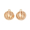 Brass Pendants, Cadmium Free & Nickel Free & Lead Free, Round, Real 18K Gold Plated, 16.5x13.5x9.5mm, Hole: 1.6mm