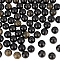 2 Strands Natural Golden Sheen Obsidian Beads Strands, Round, 10mm, Hole: 1.2mm, about 42pcs/strand, 16 inch