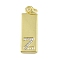 Brass Micro Pave Clear Cubic Zirconia Pendants, Cadmium Free & Nickel Free & Lead Free, Real 18K Gold Plated, Rectangle, Letter Z, 23.5x7.5x2mm, Hole: 3mm