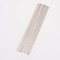 Tarnish Resistant Steel Beading Needles, Stainless Steel Color, 150x1.2mm, about 50pcs/bag