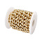 Aluminium Curb Chain, Unwelded, with Spool, Golden, 13x3.5mm, 2m/roll