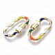 Латунные брелоки с карабином KK-S318-11-NF-3