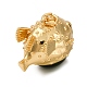 Латунные микро проложить кубического циркония подвески KK-U058-24G-2