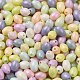 Выпечка расписных стеклянных бусин SEED-C004-04E-3